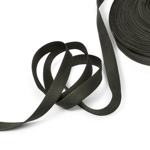 Лента для вешалок 8 мм / 25 метров, 2642, 02 черный