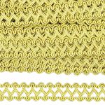 Тесьма 20 мм / 25 метров, 01 св.золото