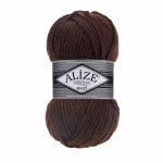 Пряжа Alize (Ализе) Superlana Maxi / уп.5 мот. по 100 г, 100м, 026 коричневый A