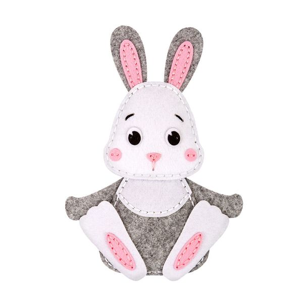 Набор для шитья игрушки Зайчонок 20 см, Miadolla KD-0258