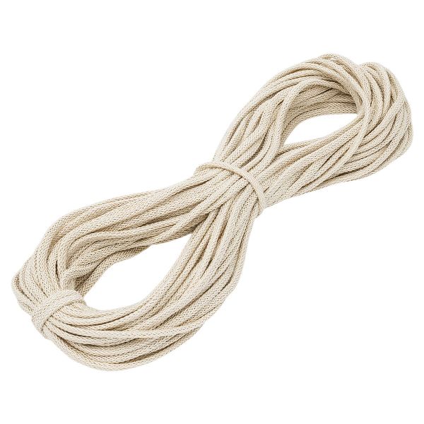 Шнур круглый п/э плетеный 6 мм / 25 метров, желтый, 3AR3286