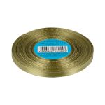 Лента атласная 1-сторонняя 6.0 мм / 33±2 метра, 130 хаки, Gamma