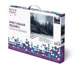 Алмазная (кристальная) мозаика Фрея, на подрамнике Загадочный лес, 40х30 см