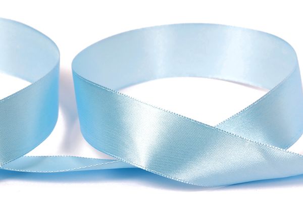 Лента атласная 1-сторонняя 25.0 мм / 33±2 метра, 073 бл.синий, Gamma