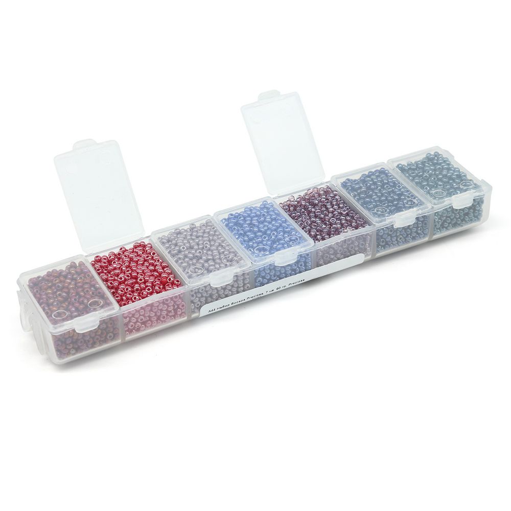 Набор бисера Preciosa, 7 цв. 90 гр. Preciosa, A44