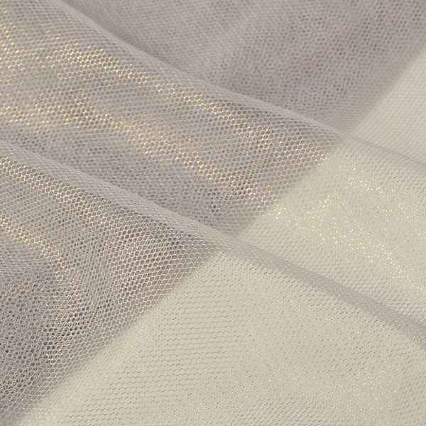 Фатин перламутровый 150 см / 15 метров, T538-83, цв.серый