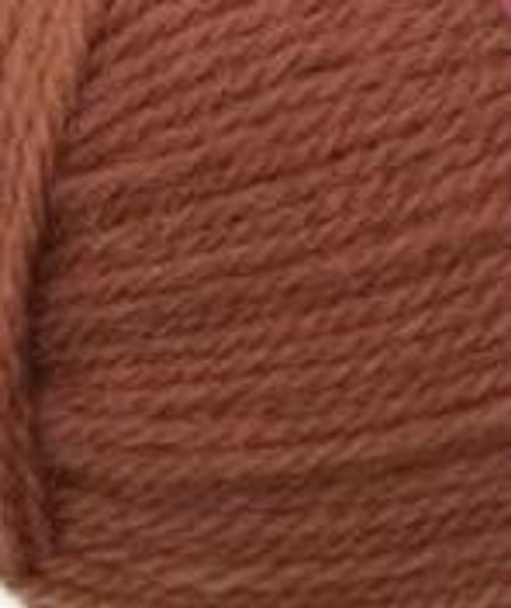 Пряжа Троицкая Подмосковная / уп.10 мот. по 100 г, 250м, 0030 св.терракот