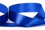 Лента атласная 1-сторонняя 25.0 мм / 33±2 метра, 040 синий, Gamma