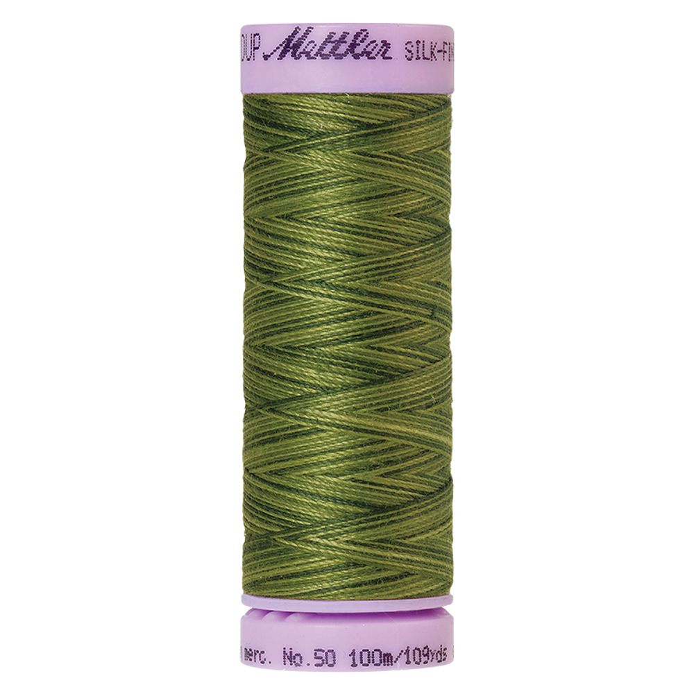 Нитки хлопковые отделочные Mettler Silk-Finish multi Cotton 50, 100 м, 9818, 5 катушек