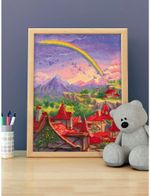 Набор для вышивания нитками Риолис 2177, Западный ветер, 21х30 см