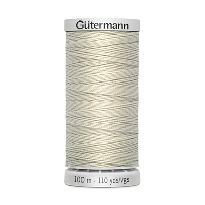 Нитки суперкрепкие Gutermann Extra Strong M782, 100м, 299 св.серо-бежевый, 5 катушек