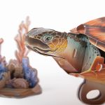 Пазл объемный 3D, 31 элемент, Серия Животные, Морская черепаха, Rezark ANM-02