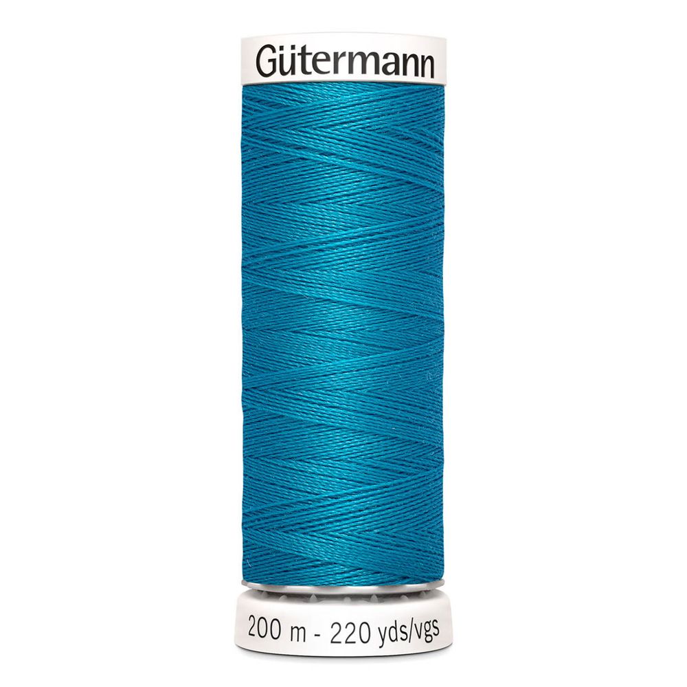 Нитки универсальные Gutermann Sew-all, 200м, 761 св.бирюза, 1 катушка