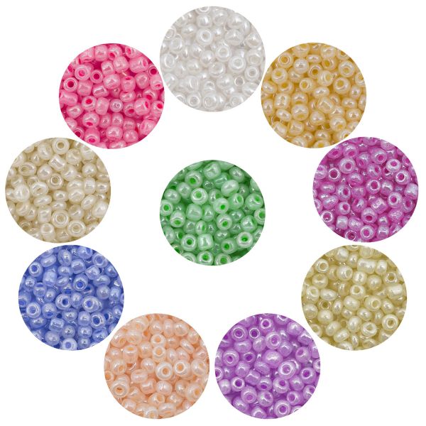 Набор бисера 11/0 ассорти №10 в тубе, 10 цветов, Astra&Craft