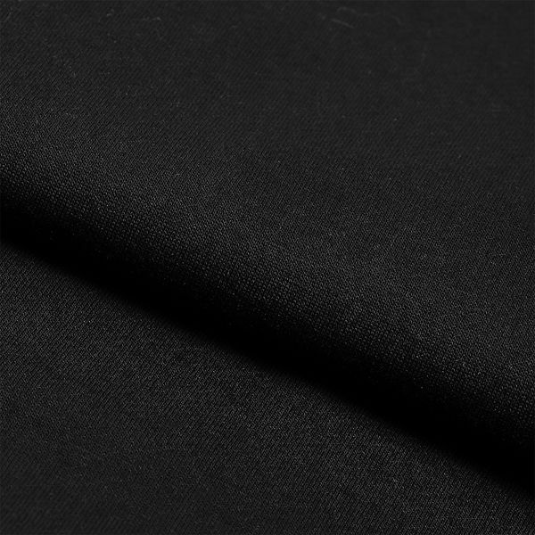 Футер 2-нитка петля поликоттон стрейч 220 г/м², 160 см / 3 метра, ФУТ2Х.TBY.ХЛ-ПЭ.ЧЕР.3, цв.черный