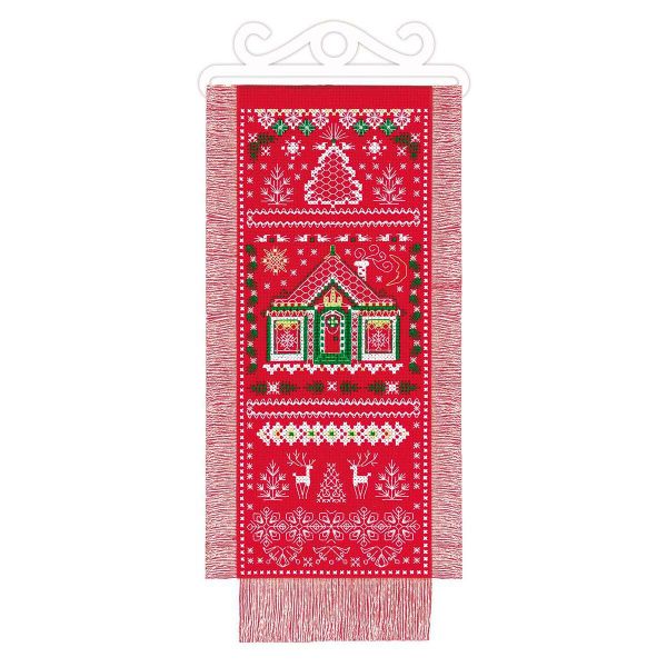 Набор для вышивания нитками Риолис, Лапландия 15х31 см, 615289