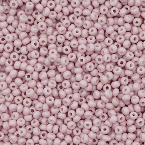 Бисер Preciosa 10/0 (2.3 мм), 500 г, мелованный solgel окрашенный, круг.отв., (03113) 331-19001-10/0