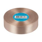 Лента атласная 1-сторонняя 25.0 мм / 33±2 метра, 060 бежевый, Gamma