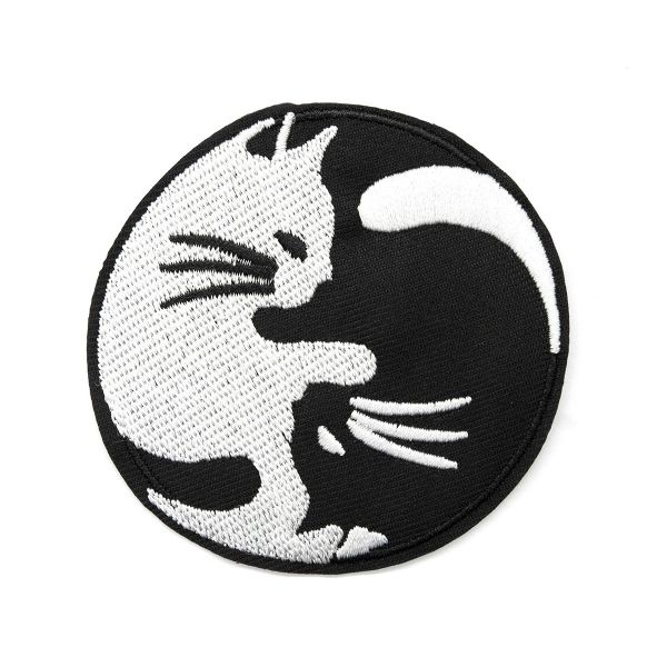 Термоаппликация Коты Инь-Янь, 7,8х7,8см, Hobby&Pro