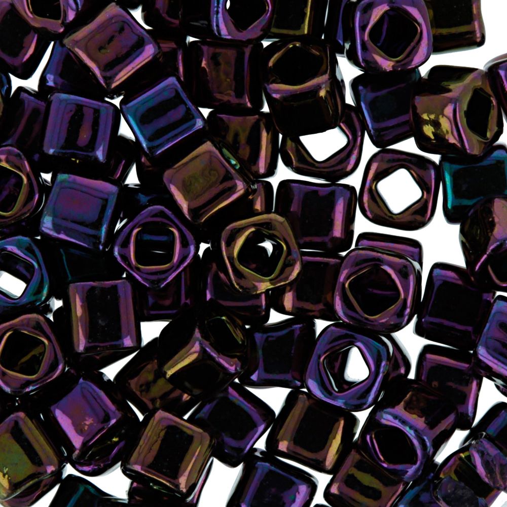 Бисер Toho Cube 2 (3 мм), 500 г, 0085 коричневый