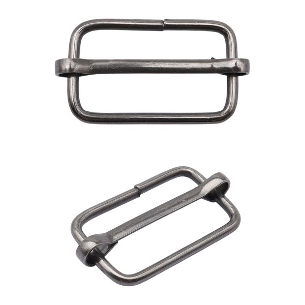 Рамка регулировочная 25 мм ушко (17х31 мм) (чер.никель), 100 шт