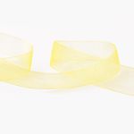 Лента капроновая (органза) 20.0 мм / 22.8±1 метра, 014 желтый, Blitz OR-20