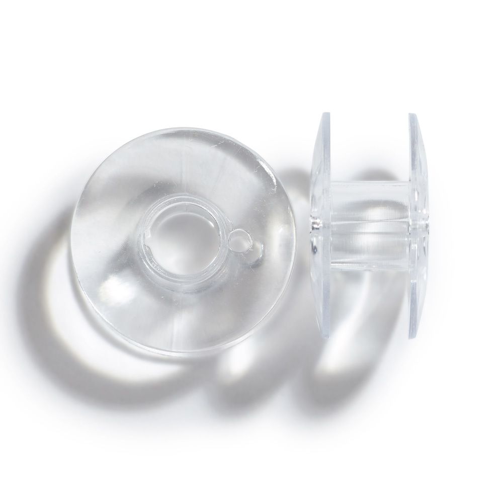 Шпульки для челнока, 4 шт, прозрачные, Prym 611323