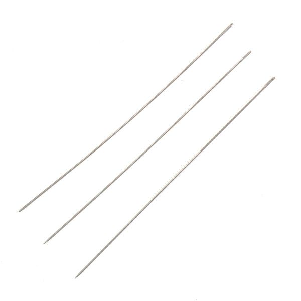 Иглы ручные для бисера 8см, d 0,45mm, 10 шт, Астра