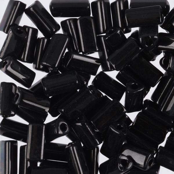 Бисер Preciosa Triangle 10х5 мм, 50 г, 23980 черный, 321-40001