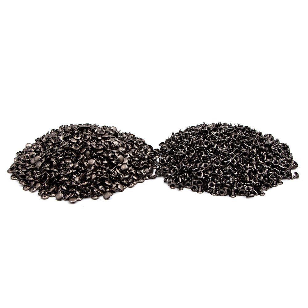 Хольнитены ⌀9 мм, h=9 мм, сталь, New Star №33.5, чер.никель, уп≈2000 шт