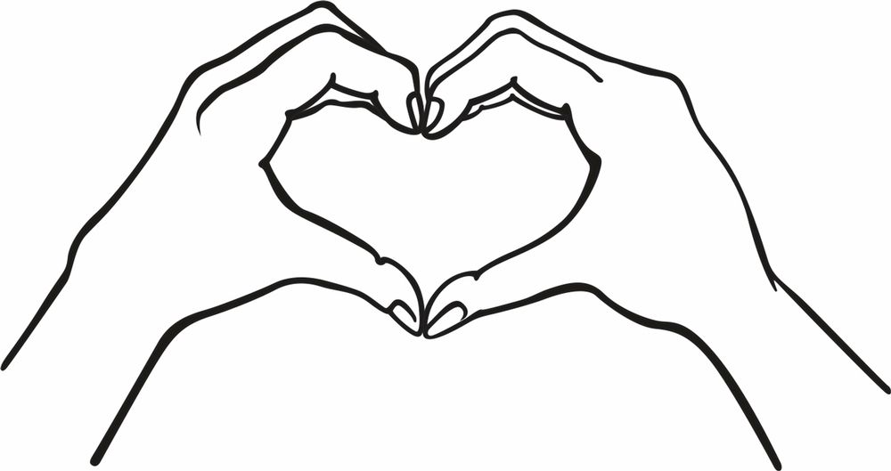 Термоаппликация Gamma Термотрансфер M №04, 1 шт, M-425 Сердце 6х11.5 см