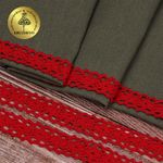 Кружево вязаное (тесьма) 20 мм / 10 метров, 6307-1 цв.31 красный, 10 м, Kruzhevo