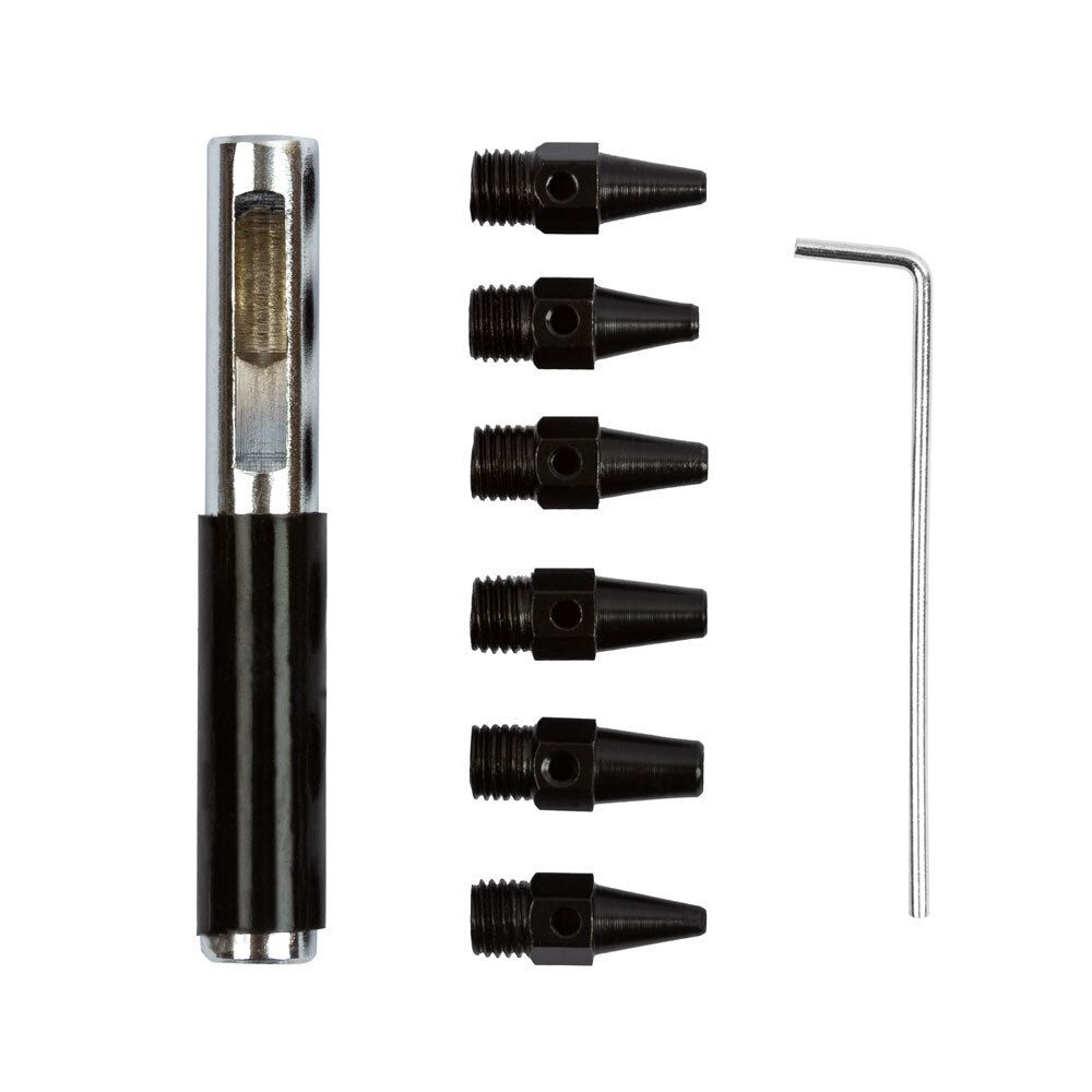 Пробойник ручной, 6 насадок, Micron PHM-02