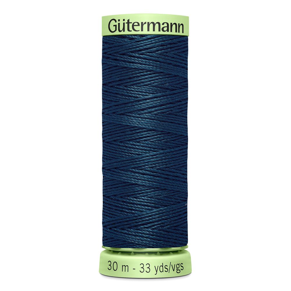 Нитки отделочные Gutermann Top Stitch, 30м, 764 т.зеленое стекло, 5 катушек
