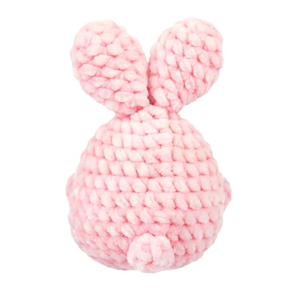 Набор для вязания игрушки Miadolla AMG-MN-0138, Зайка (велюр), 11 см