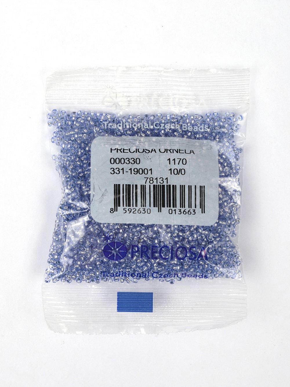 Бисер Preciosa 10/0 (2.3 мм), 50 г, TSL цв. 78131/331-19001