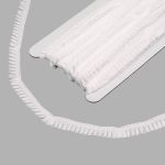 Резинка бельевая (ажурная) 10.0 мм / 13.72 метра, белый, 3AR3590