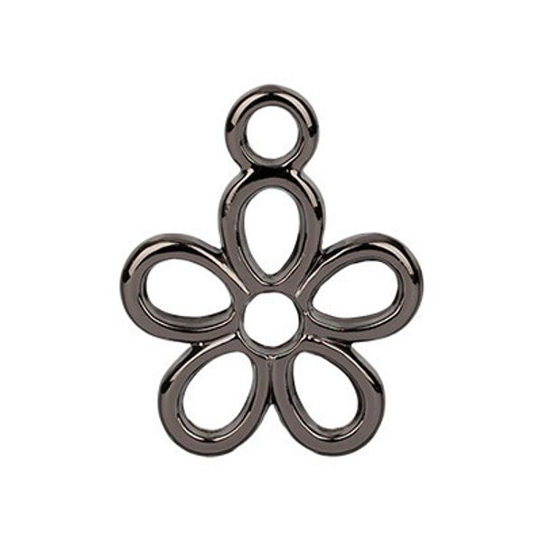 Подвеска для бижутерии 7х15 мм, 10 шт, №06 черн.никель, Blitz PPT020