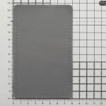 Заплатки пришивные из кожи, прямоугольник 8х12,7см с перфорацией, 2 шт, 100% кожа, 07 серый, 9123