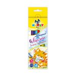 Карандаш акварельный в наборе заточенный 4х18 цв. /РП/, Kanzy WCP-2018