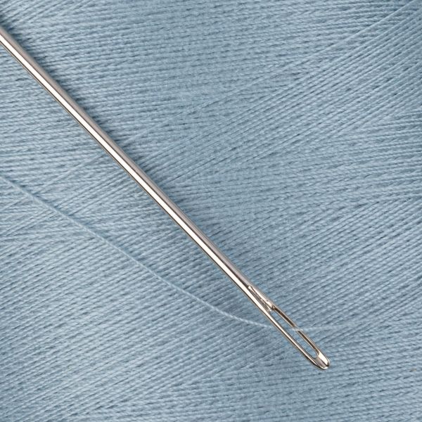 Нитки универсальные Nitka 40/2, 4570 м (5000 ярд) / 1 кат., 326 серо-голубой