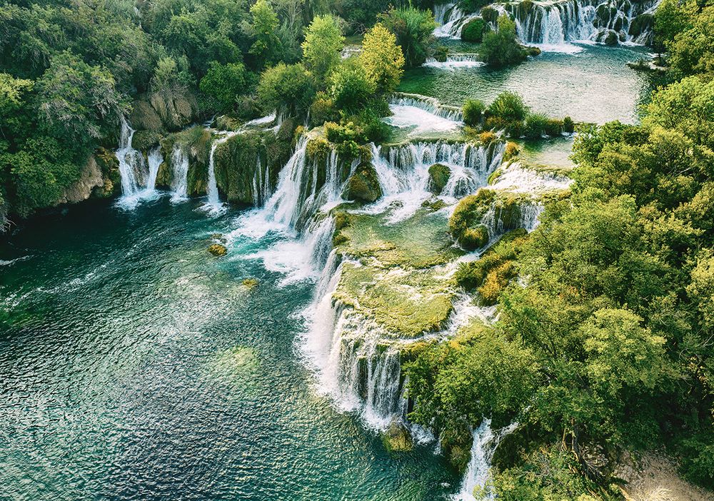 Пазл 1000 элементов, Плитвицкие озёра. Хорватия, PZL-1000/49, Фрея