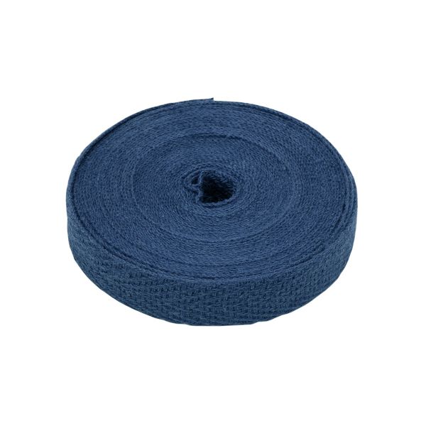 Тесьма (лента) киперная (100 х/б) 10 мм / 4.57 метра, 65 темно-синий, 6190-2017