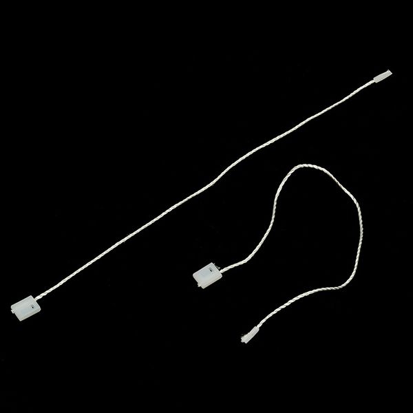 Биркодержатели пломба пластик 15см цв. белый (уп. 1000 шт), M09755