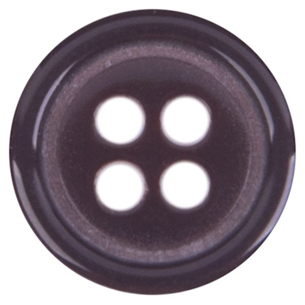 Пуговицы 4 прокола рубашечные/блузочные 11 мм, 50 шт, 302 т.коричневый, Blitz DRN 0102