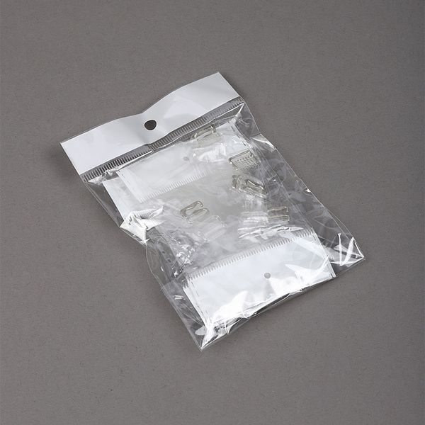 Набор бретелей для бюстгальтера 10 мм, TBY.0T105 цв.прозрачный матовый, глянцевый уп 4 пары