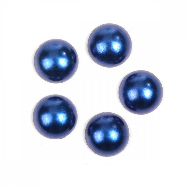 Полужемчужины перламутр Круг, 1906-33, 10мм цв.А33 синий, 500г