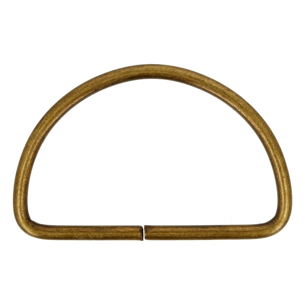 Полукольцо металл 40 мм, 100 шт,±5 шт, под бронзу, Gamma Полукольцо металл 40 мм, 100 шт,±5 шт, под бронзу, Gamma