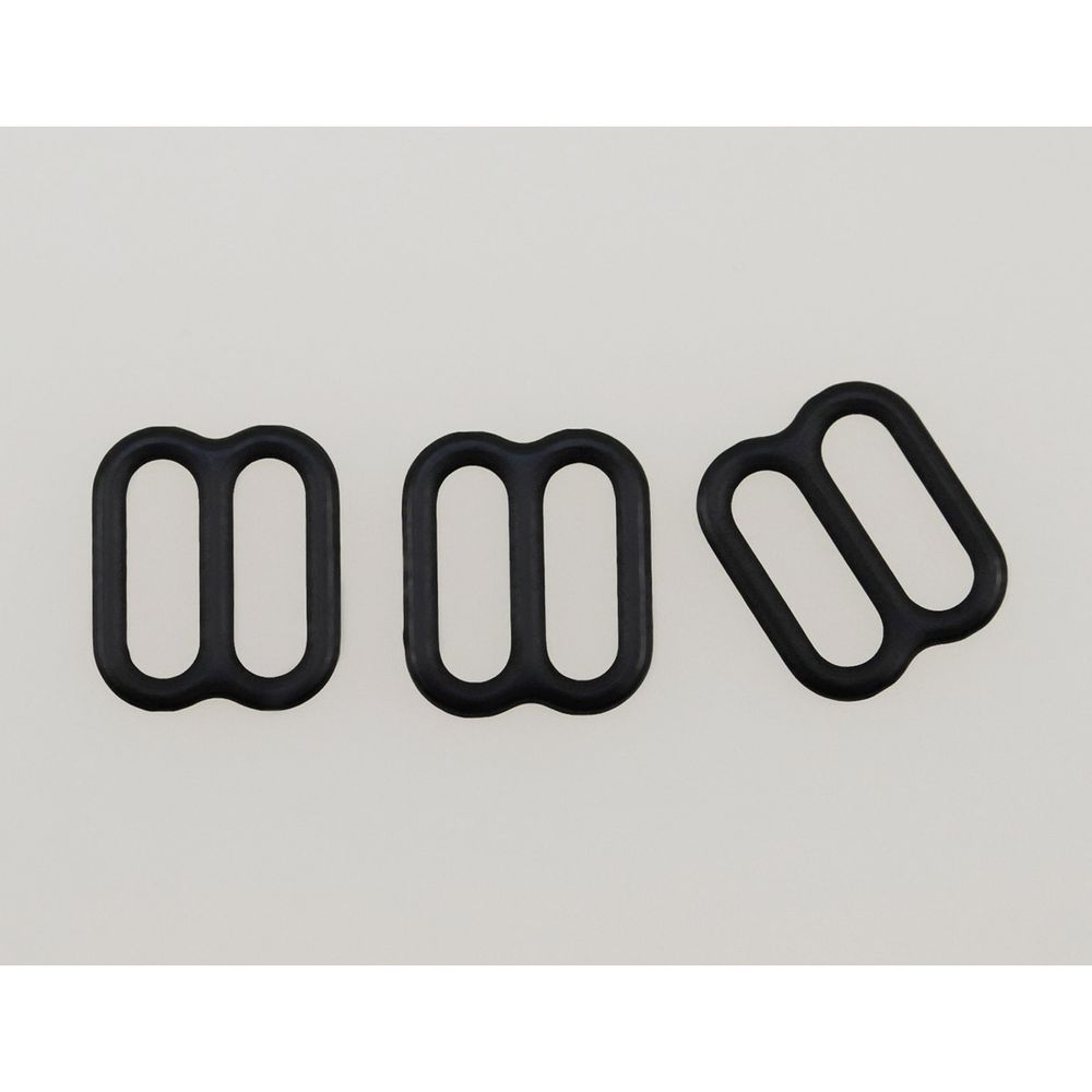 Рамки-регуляторы для бюстгальтера металл 10.0 мм, 170 черный, Arta, 50 шт, 7733815-2