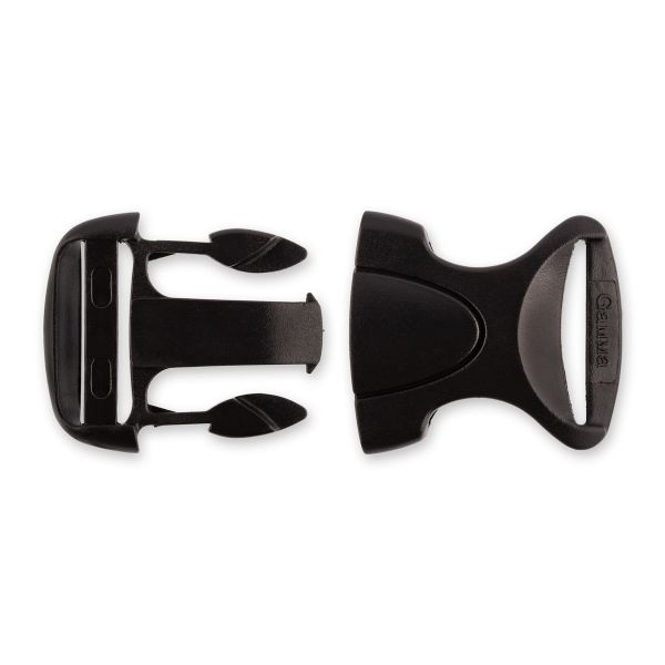 Фастекс (пряжка трезубец) пластик 32 мм, 100 шт, черный, Gamma SB17